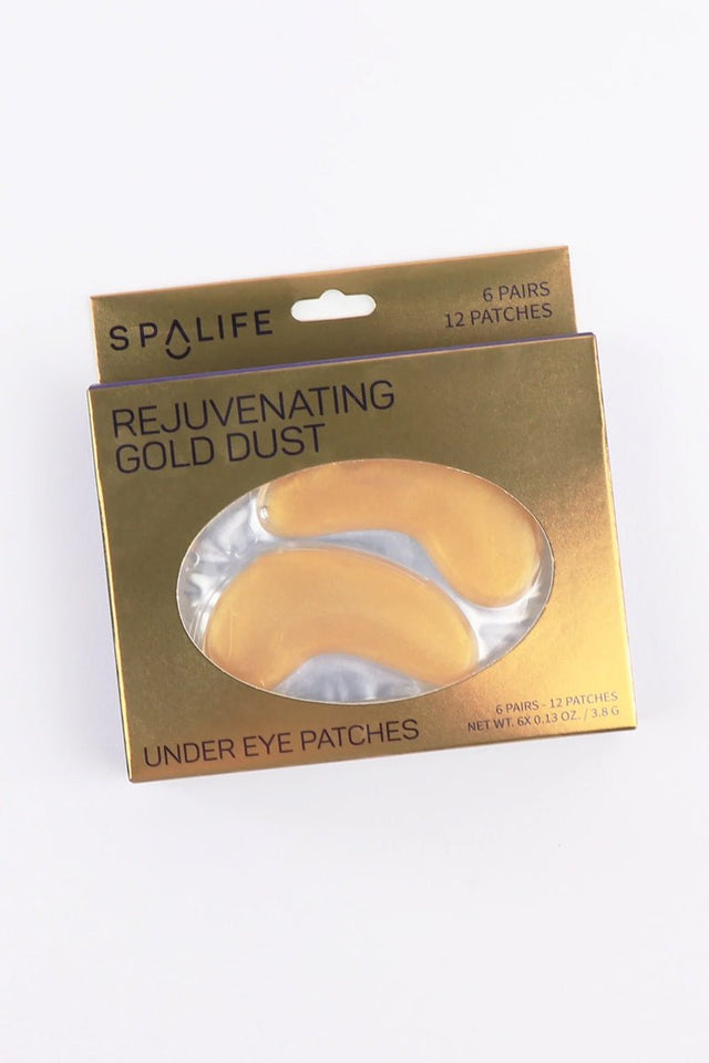 6 Pairs Rejuvenating Gold Dust Under Eye Patches - Wholesale Accessory Market