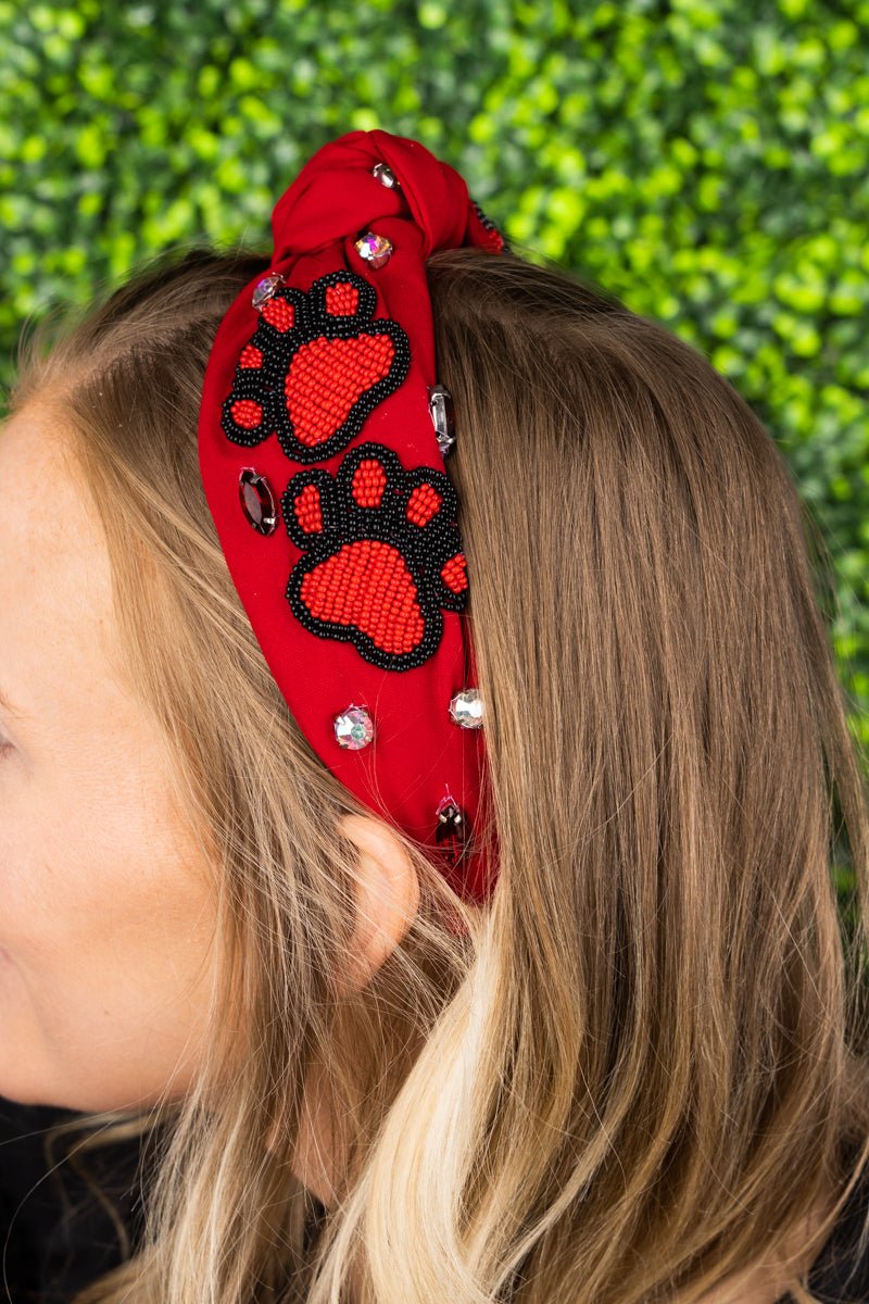 KC Chiefs Knotted Headbands  LIMITED Quantities – Claire and