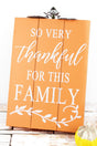 14.5 x 9 'Thankful' Wood Pumpkin Box Sign - Wholesale Accessory Market