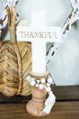 11.5 x 4.5 'Thankful' Tabletop Pedestal Cross - Wholesale Accessory Market