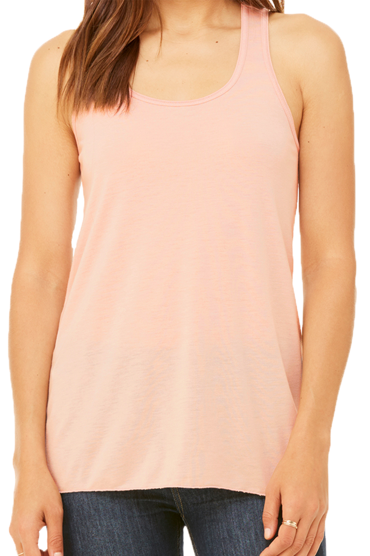 Salt In The Air Beach Flowy Racerback Tank