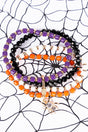 Halloween Spider Charm Beaded Bracelet - Wholesale Accessory Market