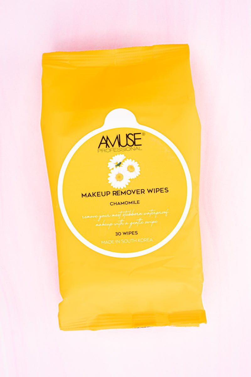 Amuse Chamomile Makeup Remover Wipes - Wholesale Accessory Market