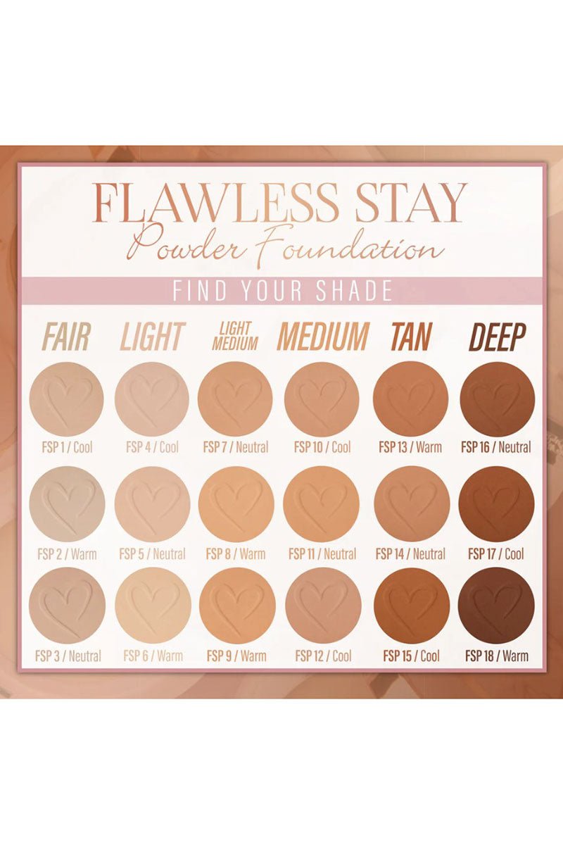 One Beauty Creations Flawless Stay Powder Foundation - Wholesale Accessory Market