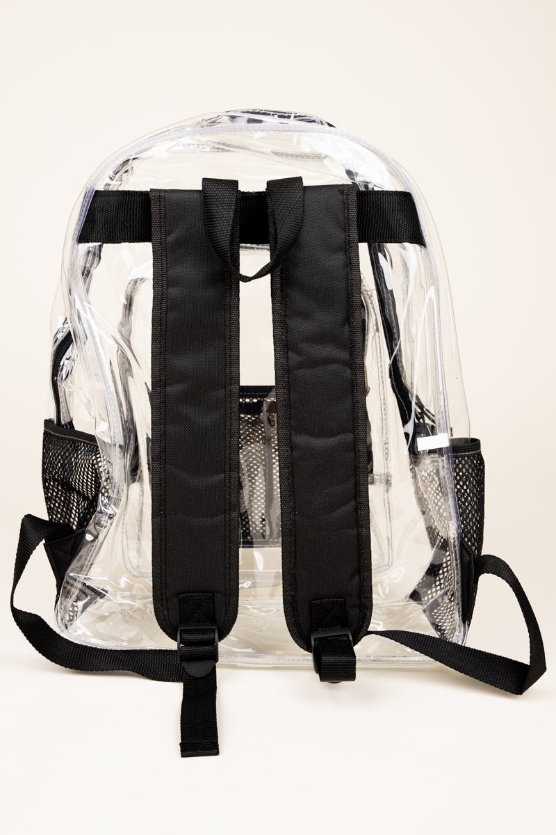 Clear mini backpack discount wholesale