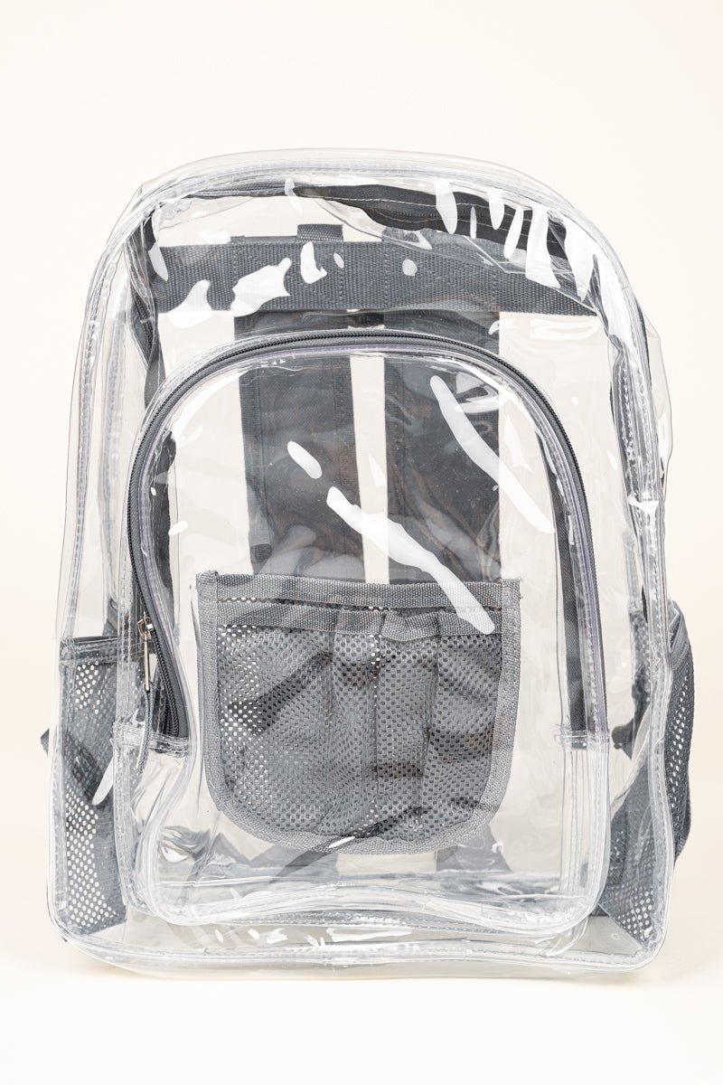 Clear backpacks 2024 for sale