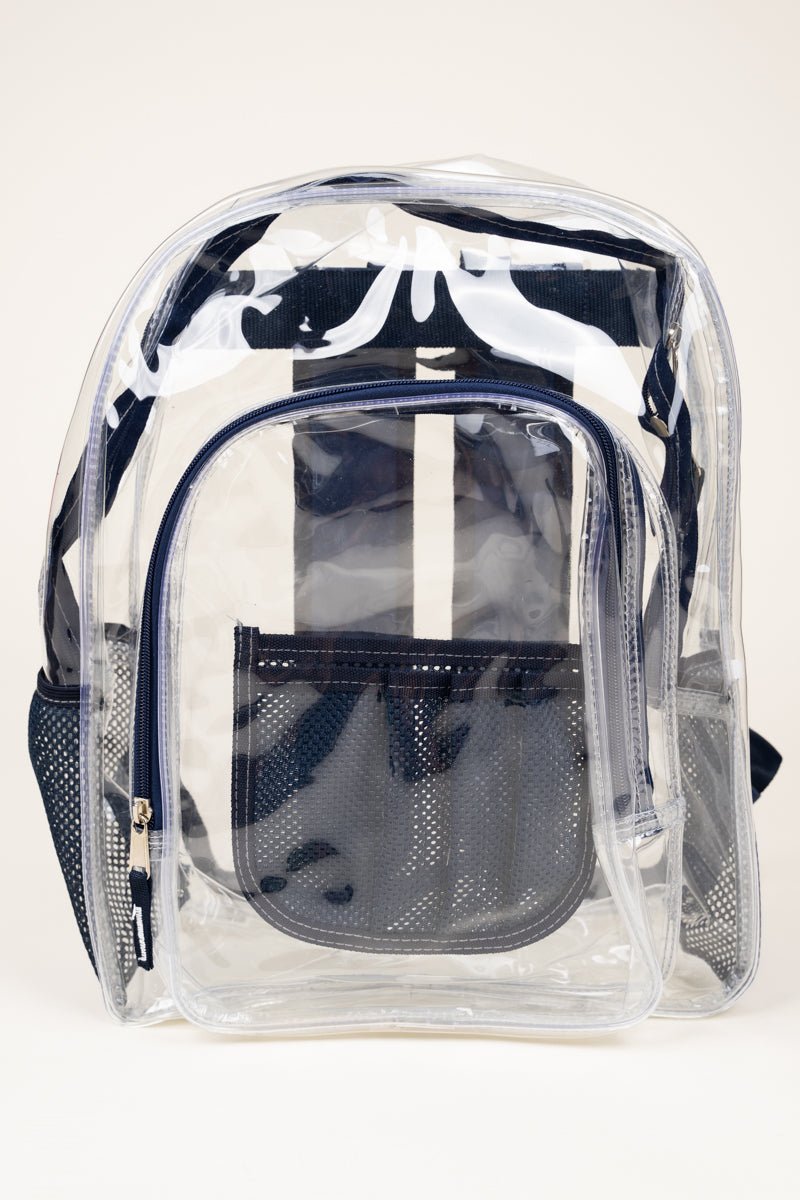 Off white clear backpack best sale