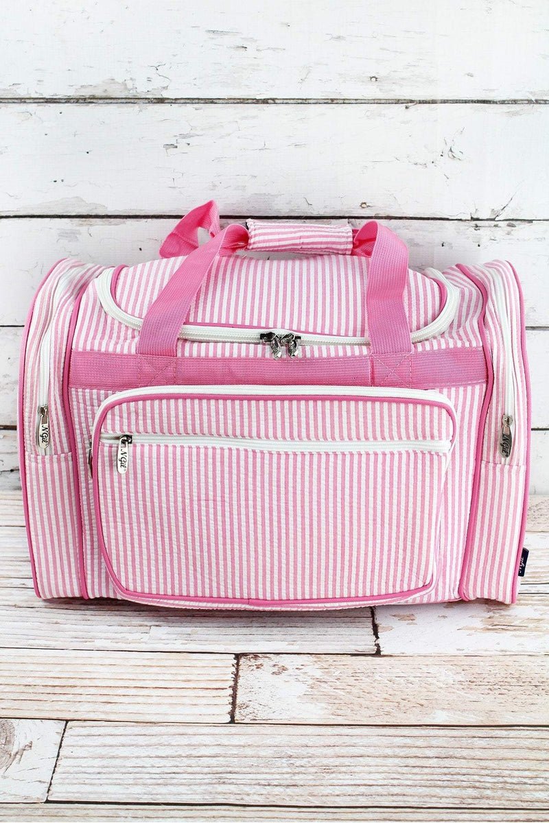 Pink buy Seersucker Duffel Bag - New