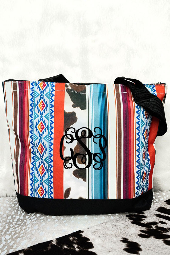 Heartland Ranch Utility Tote with Black Trim