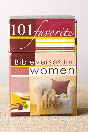 101 Favorite Bible Verses for Women Promise Cards - Wholesale Accessory Market