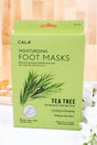 3 Pairs Tea Tree Moisturizing Foot Mask Socks - Wholesale Accessory Market