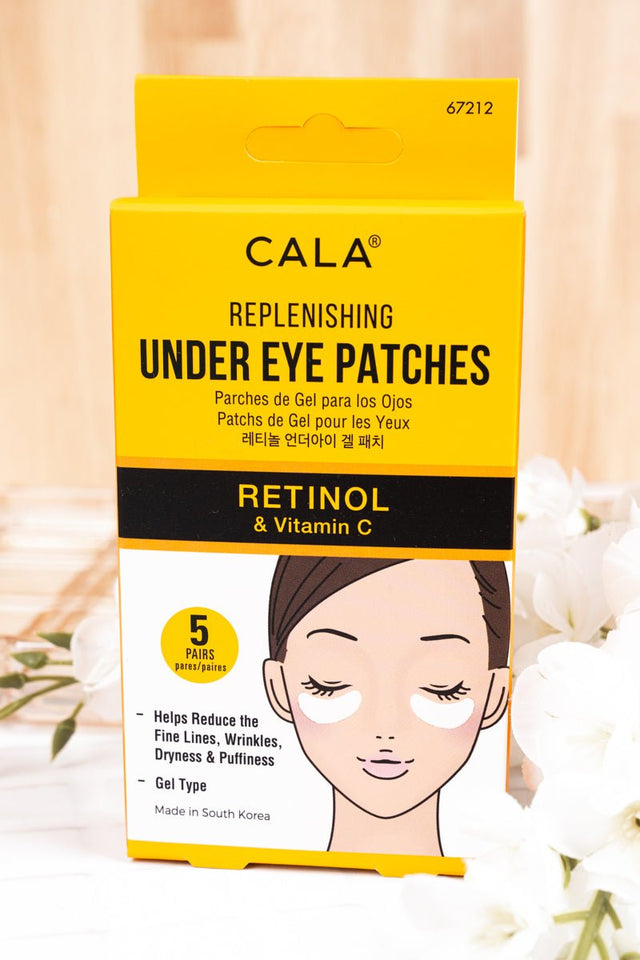 5 Pairs Retinol & Vitamin C Under Eye Patches - Wholesale Accessory Market