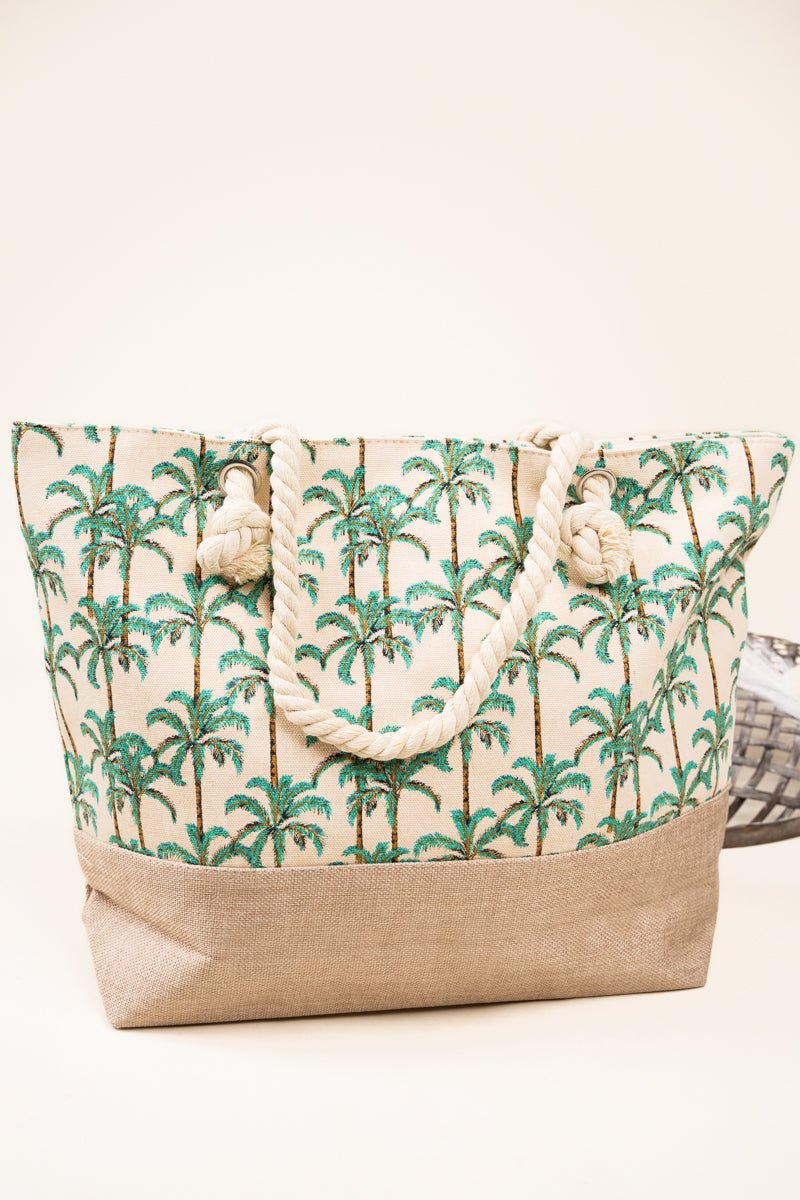 Print Jute Shopper Bag, Beach bags