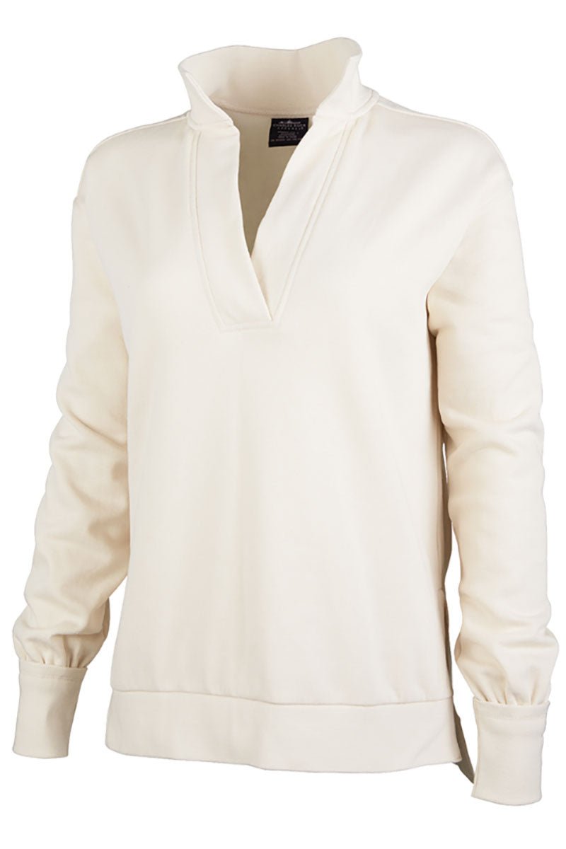 Charles River Women's Ivory Coastal Sweatshirt (Wholesale Pricing N/A) - Wholesale Accessory Market