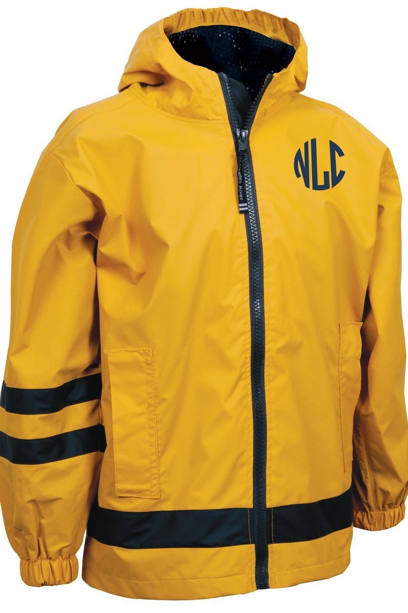 Charles River Children s New Englander Rain Jacket Yellow 4