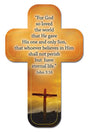 One 'John 3:16' Cross Bookmark - Wholesale Accessory Market