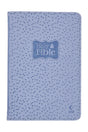 Blue Diamond Faux Leather NLT New Testament Keepsake Bible - Wholesale Accessory Market