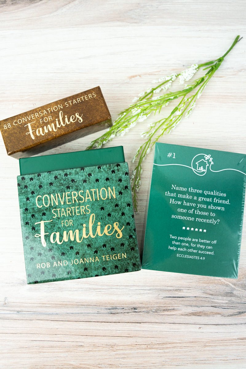 Conversation Starters for Families Boxed Cards - Wholesale Accessory Market