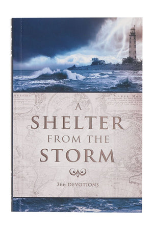 A Shelter From The Storm Softcover Devotional Book - Wholesale Accessory Market