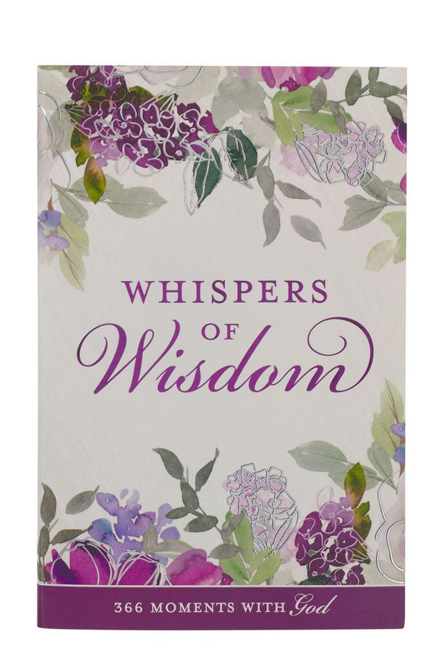 Whispers of Wisdom Softcover Devotional Book - Wholesale Accessory Market