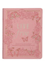 Live Free Pink Faux Leather Devotional Book - Wholesale Accessory Market