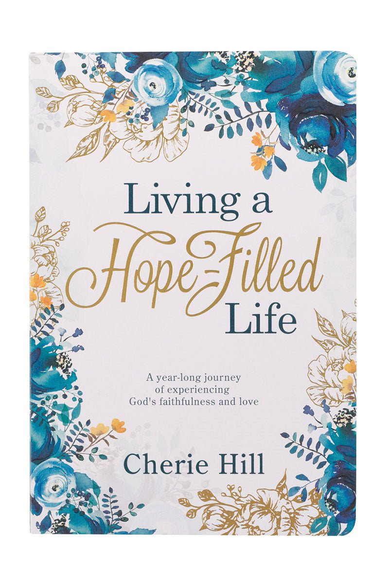 Living A Hope-Filled Life Floral Softcover Devotional - Wholesale Accessory Market