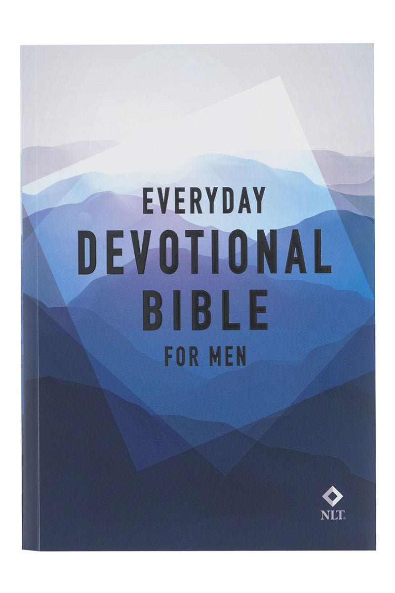 Blue Mountain NLT Everyday Devotional Bible For Men | Wholesale ...