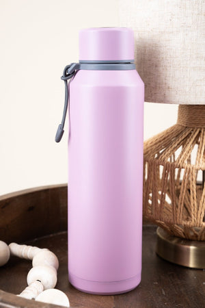 Be Still Pink 24oz Stainless Steel Water Bottle - Wholesale Accessory Market