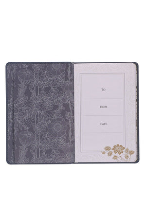 Letters To Grief Gray Faux Leather Book - Wholesale Accessory Market