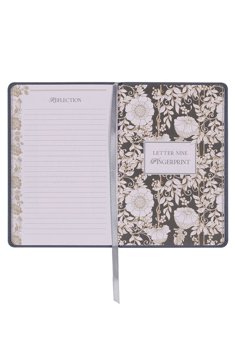 Letters To Grief Gray Faux Leather Book - Wholesale Accessory Market