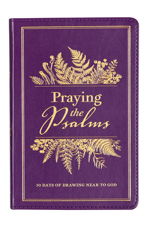 Praying the Psalms Purple Faux Leather Prayer Book - Wholesale Accessory Market