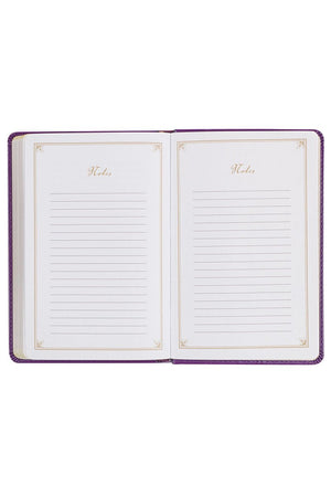 Praying the Psalms Purple Faux Leather Prayer Book - Wholesale Accessory Market