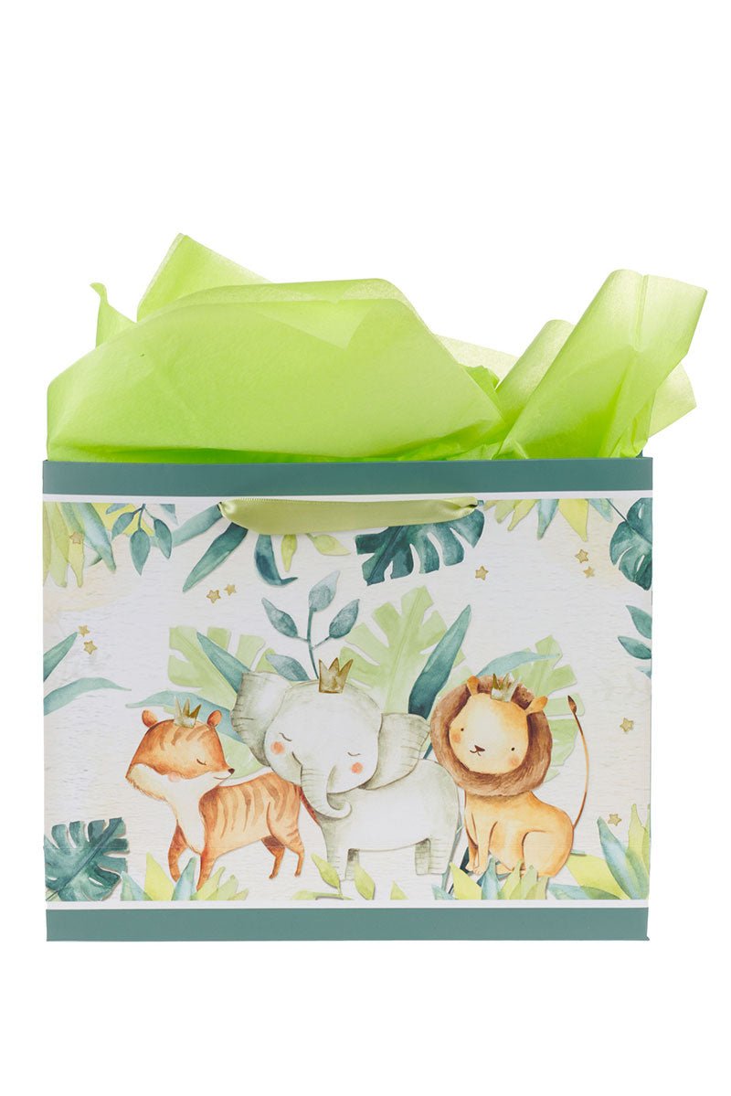 Every Good & Perfect Gift Forest Animals Large Landscape 3-in-1 Gift Bag Set - Wholesale Accessory Market