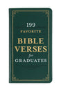 199 Favorite Bible Verses for Graduates Green Faux Leather Book - Wholesale Accessory Market