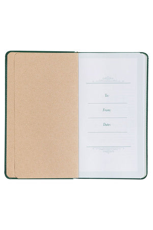 199 Favorite Bible Verses for Graduates Green Faux Leather Book - Wholesale Accessory Market