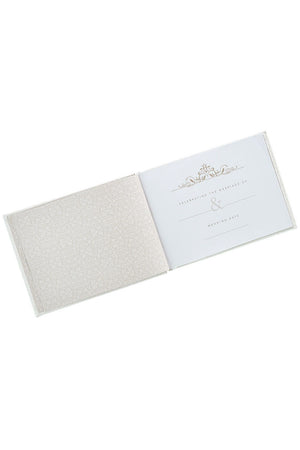 White Lace Mr. & Mrs. Wedding Guest Book - Wholesale Accessory Market