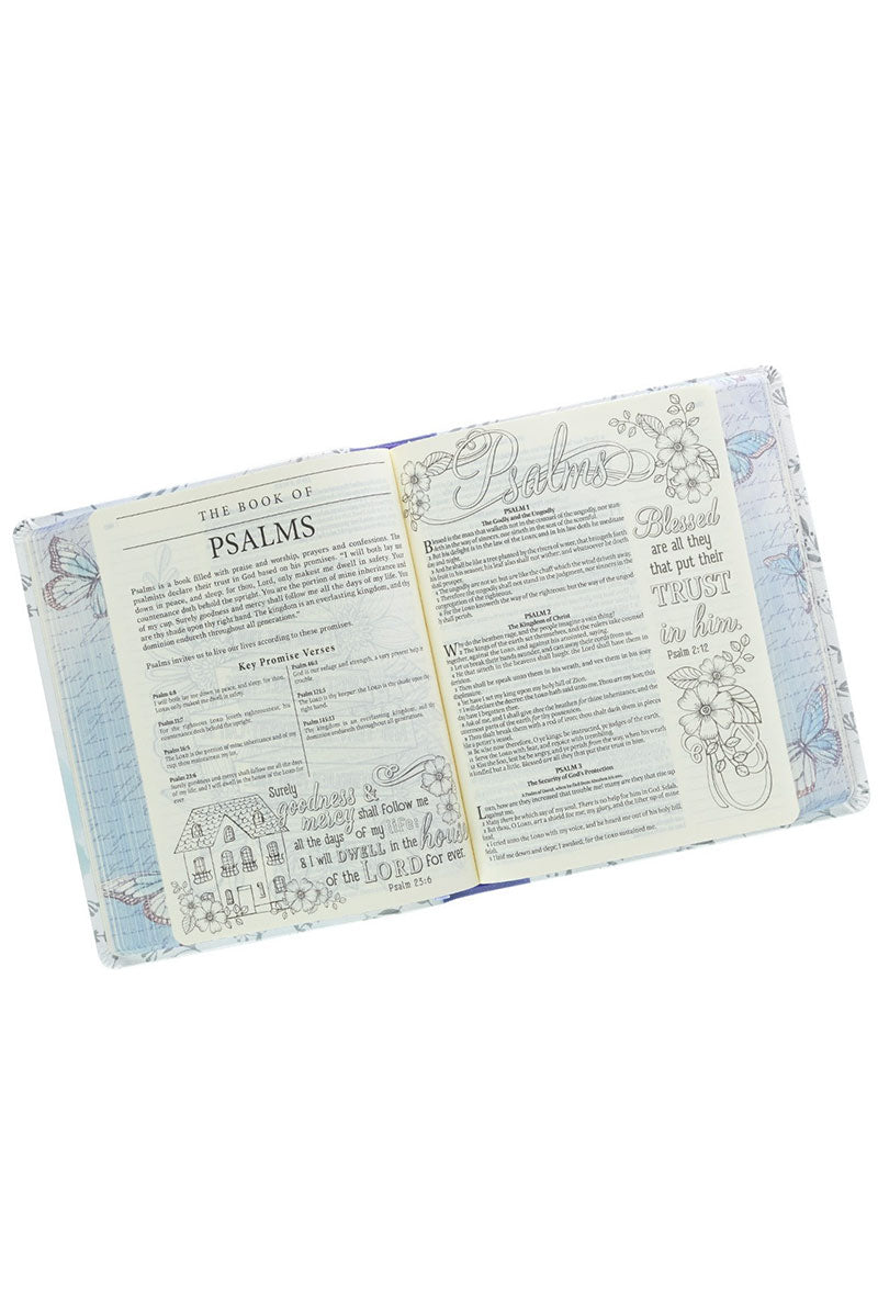 Butterfly Purple KJV My Promise Bible - Wholesale Accessory Market