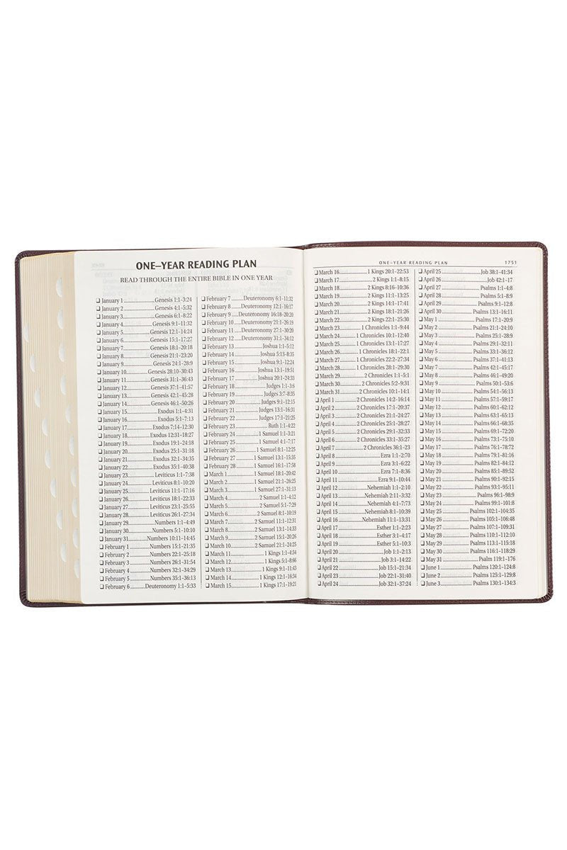 Framed Burgundy Faux Leather Super Giant Print KJV Bible - Wholesale Accessory Market