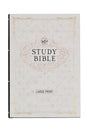 Black Hardcover Large Print KJV Study Bible - Wholesale Accessory Market