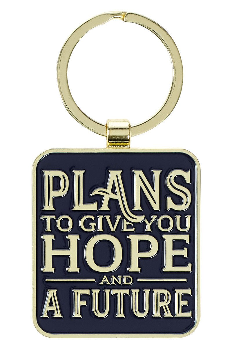 Plans to Give You Hope Keyring - Wholesale Accessory Market