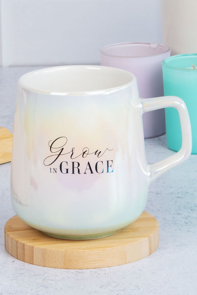 Grow in Grace Iridescent Mug - Wholesale Accessory Market