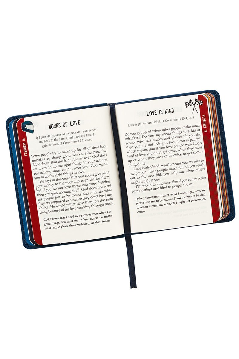 One-Minute Devotions For Boys LuxLeather Book by Jayce O'Neal - Wholesale Accessory Market