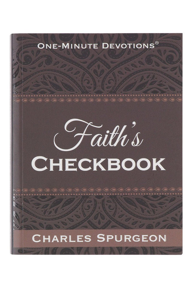 Faith's Checkbook One Minute Devotions - Wholesale Accessory Market