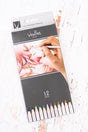 Set of 12 Veritas Colored Pencils - Wholesale Accessory Market