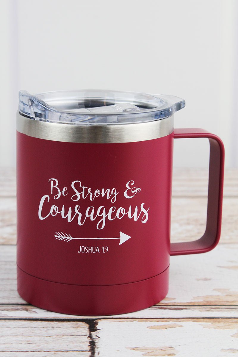 The World's Best Dad Ceramic Coffee Mug - Joshua 1:9