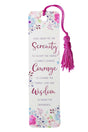 Serenity Prayer Tassel Bookmark - Wholesale Accessory Market