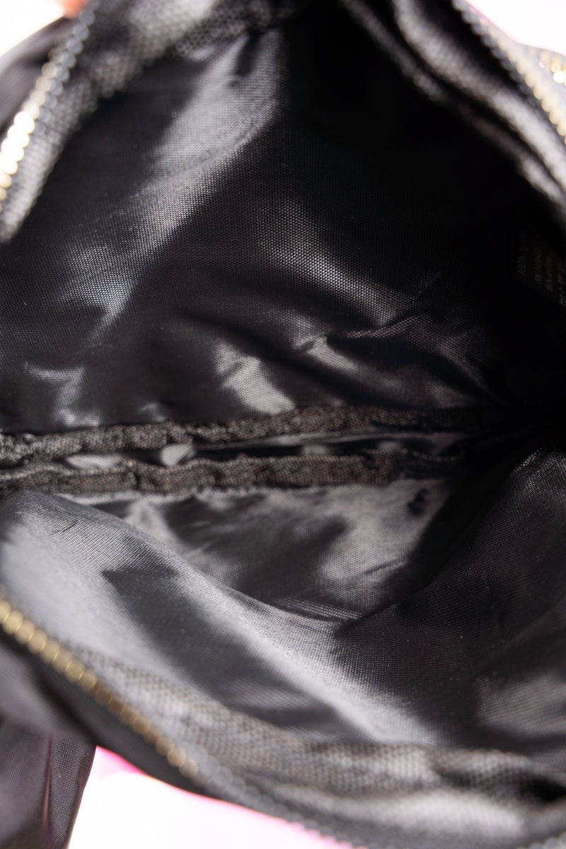 Calvin Klein Black Nylon Purse Large Tote Bag RN54163. CA57151