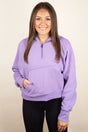 PRE-ORDER! Cozy Up To You Lavender Thumbhole Hoodie **EXPECTED SHIP DATE 9/5** - Wholesale Accessory Market