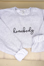 Embroidered Homebody Heavy-weight Crew Sweatshirt *Choose Thread Color - Wholesale Accessory Market