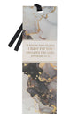 I Know The Plans Black and Gray Marbled Bookmark - Wholesale Accessory Market